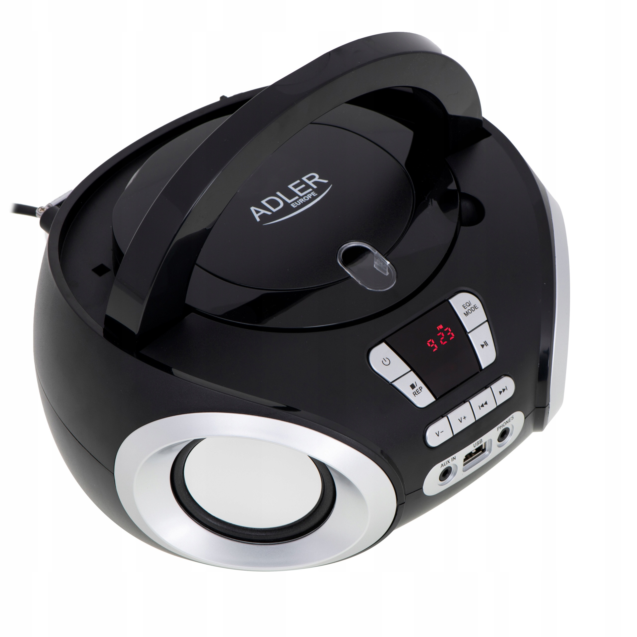 RADIO ODTWARZACZ BOOMBOX CD-MP3 USB ADLER AD1181