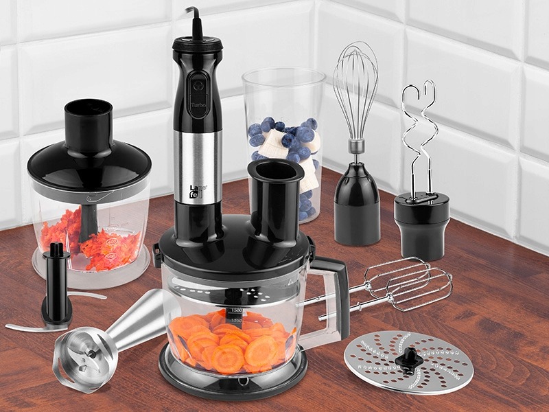 BLENDER RĘCZNY WIELOFUNKCYJNY MALAKSER 2 TARCZE