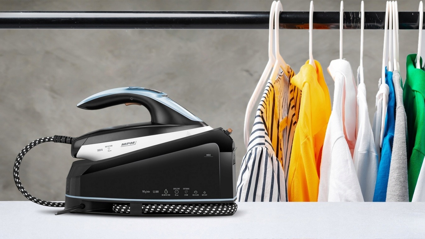 Żelazko ze stacją pary MPM MZE23 3000W