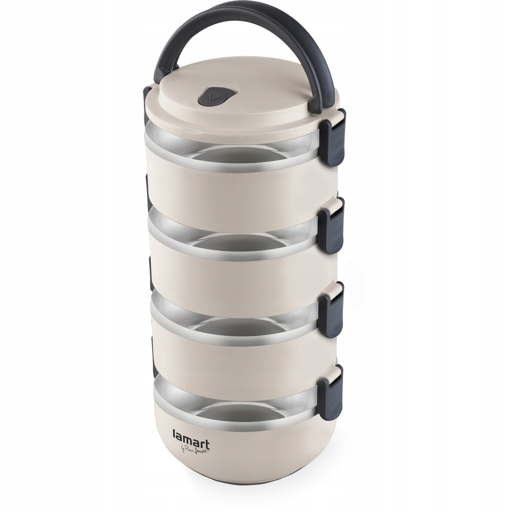TERMOS OBIADOWY LUNCHBOX 4-PIĘTROWY 2,4L LT6024