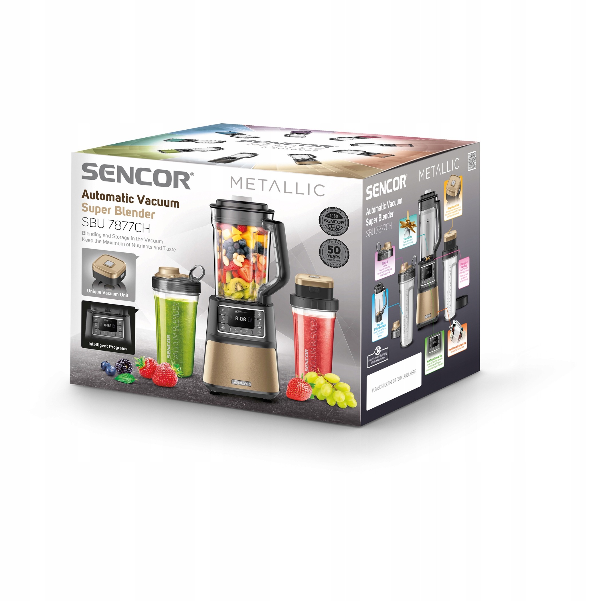 Nutri Blender Próżniowy Sencor SBU7871GR 1500W