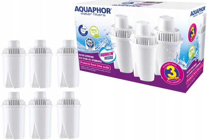 Wkład Filtr do DAFI BRITA AQUAPHOR MAXTRA 6 SZT.