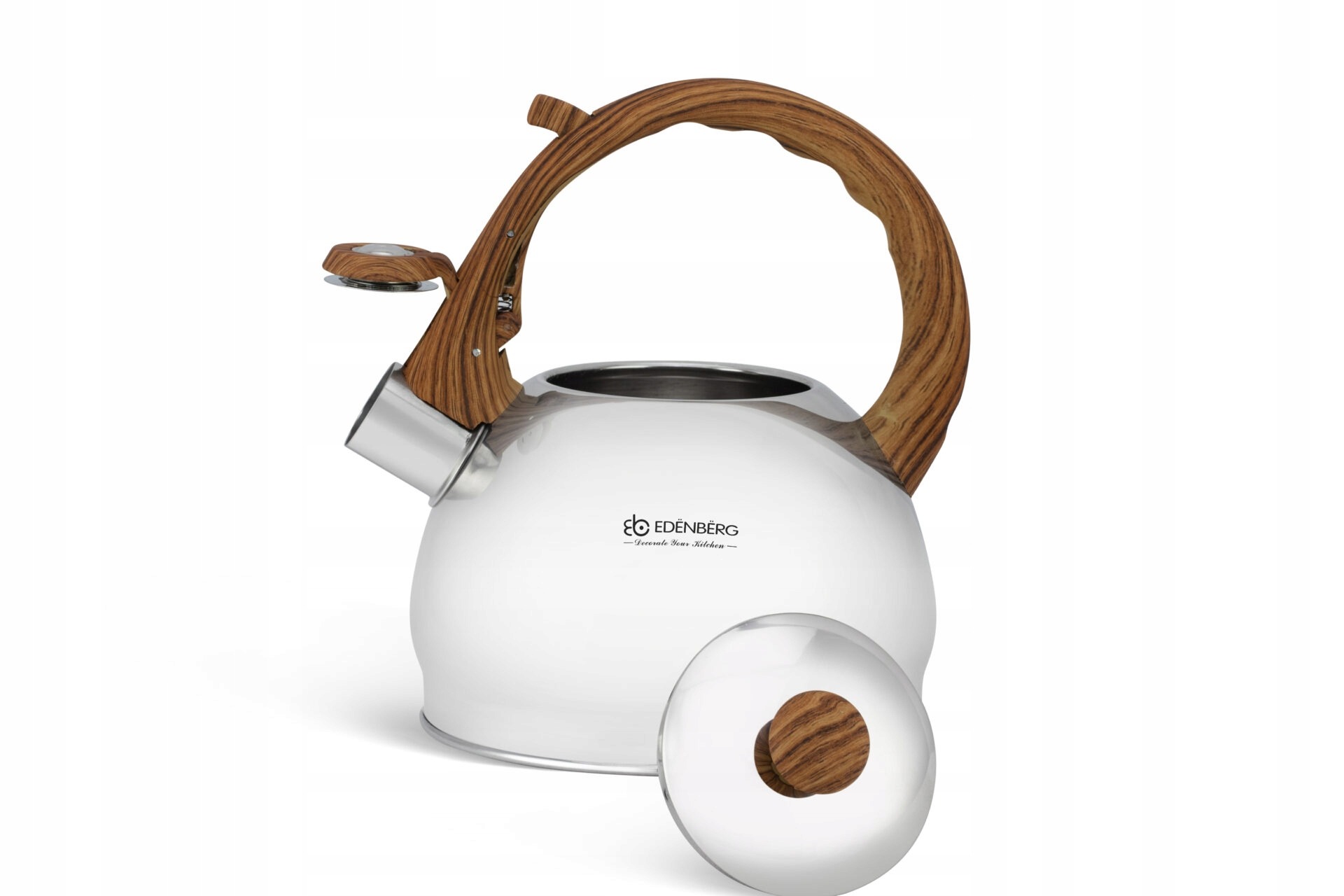 CZAJNIK Stalowy z Gwizdkiem 2 Lit. Indukcja 1921