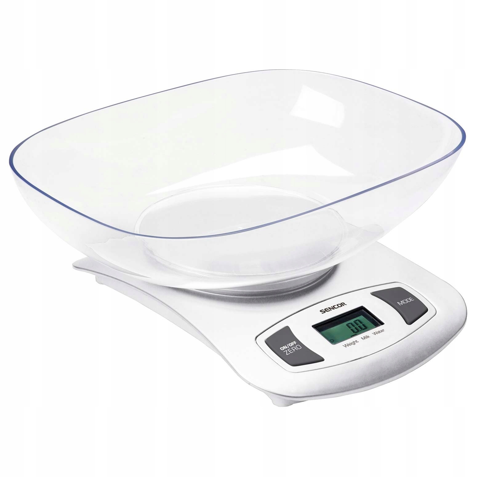 Waga kuchenna z misą 2l Sencor 5kg SKS4001WH