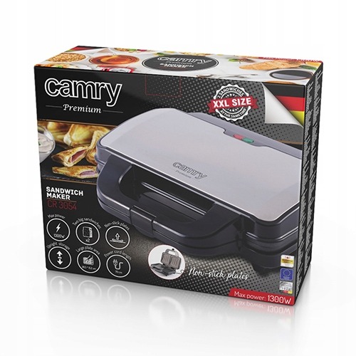 OPIEKACZ Camry CR-3054 TOSTER na sandwich 1299 W