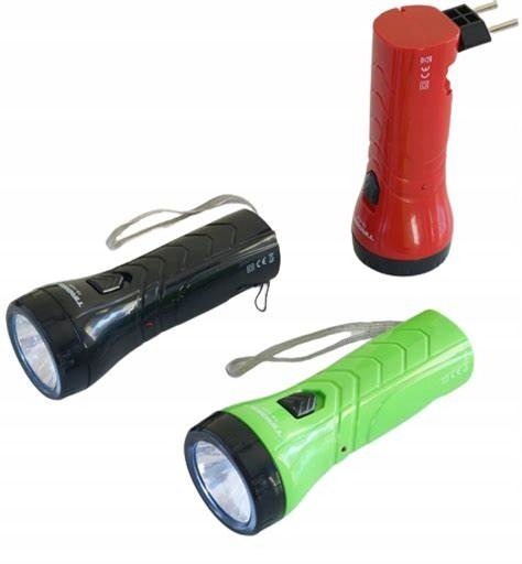 Latarka 7 LED Tiross zasięg 150m akumulator 600mAh