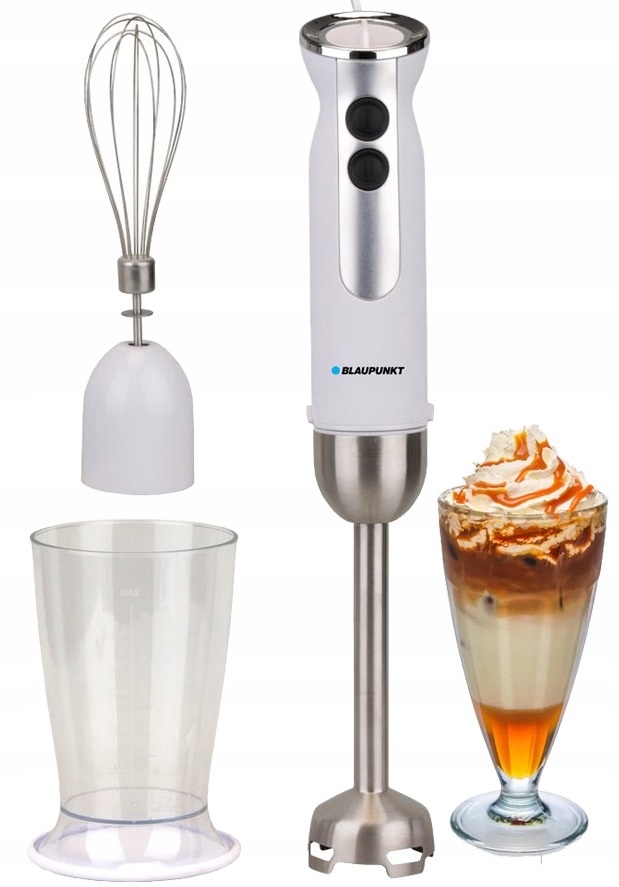 Blender ręczny Mikser Rozdrabniacz ZESTAW BHD401WH