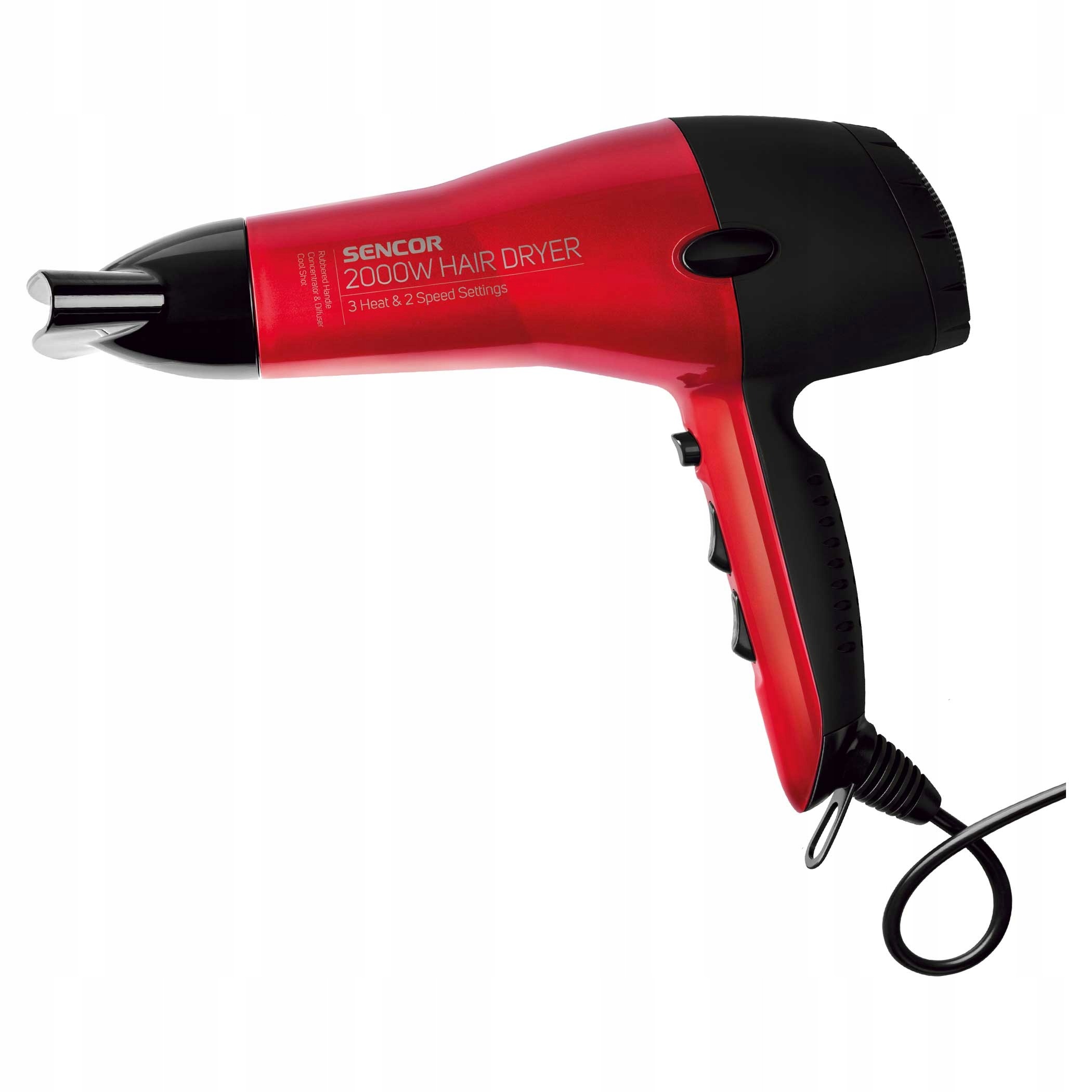 Suszarka do włosów z dyfuzorem Sencor 2000W 6701RD