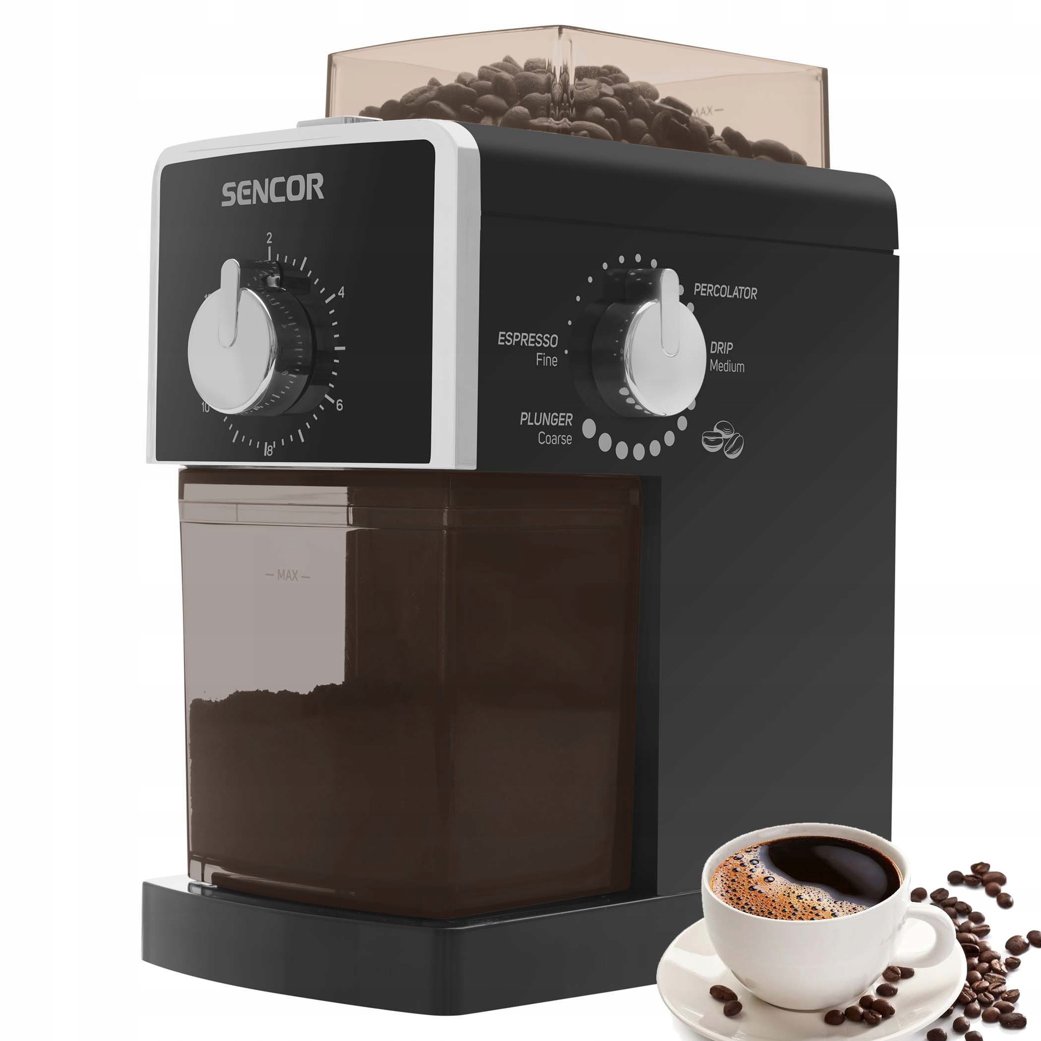 Młynek elektryczny Sencor SCG5050BK 110 W czarny