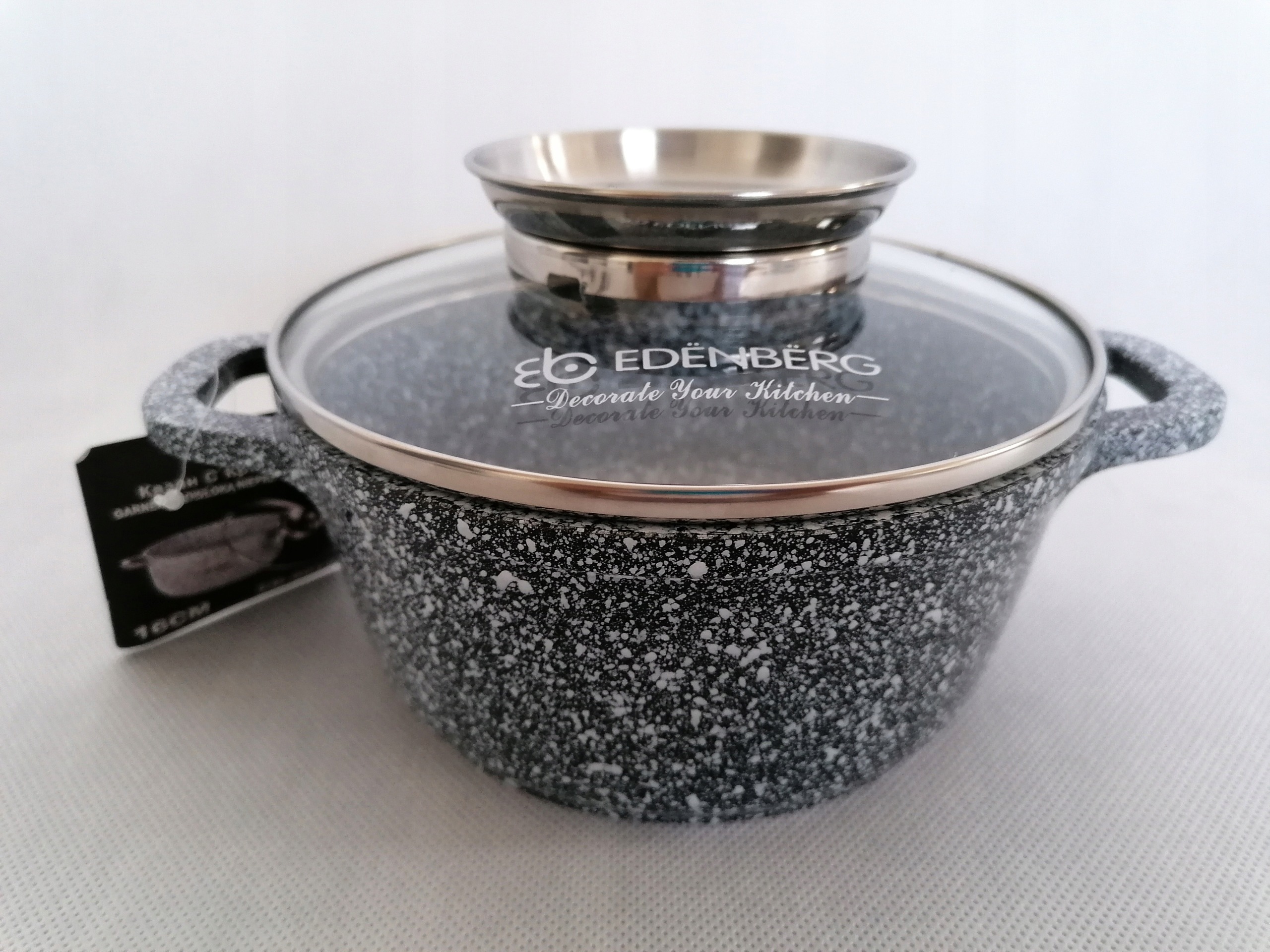 GARNEK GRANITOWY BRYTFANNA EDENBERG EB-8006 /28cm