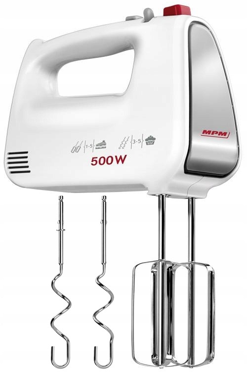 Mikser ręczny MPM MMR19 500 W biały