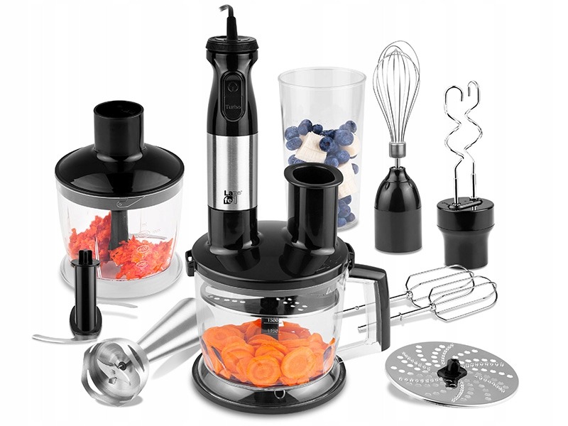 BLENDER RĘCZNY WIELOFUNKCYJNY MALAKSER 2 TARCZE