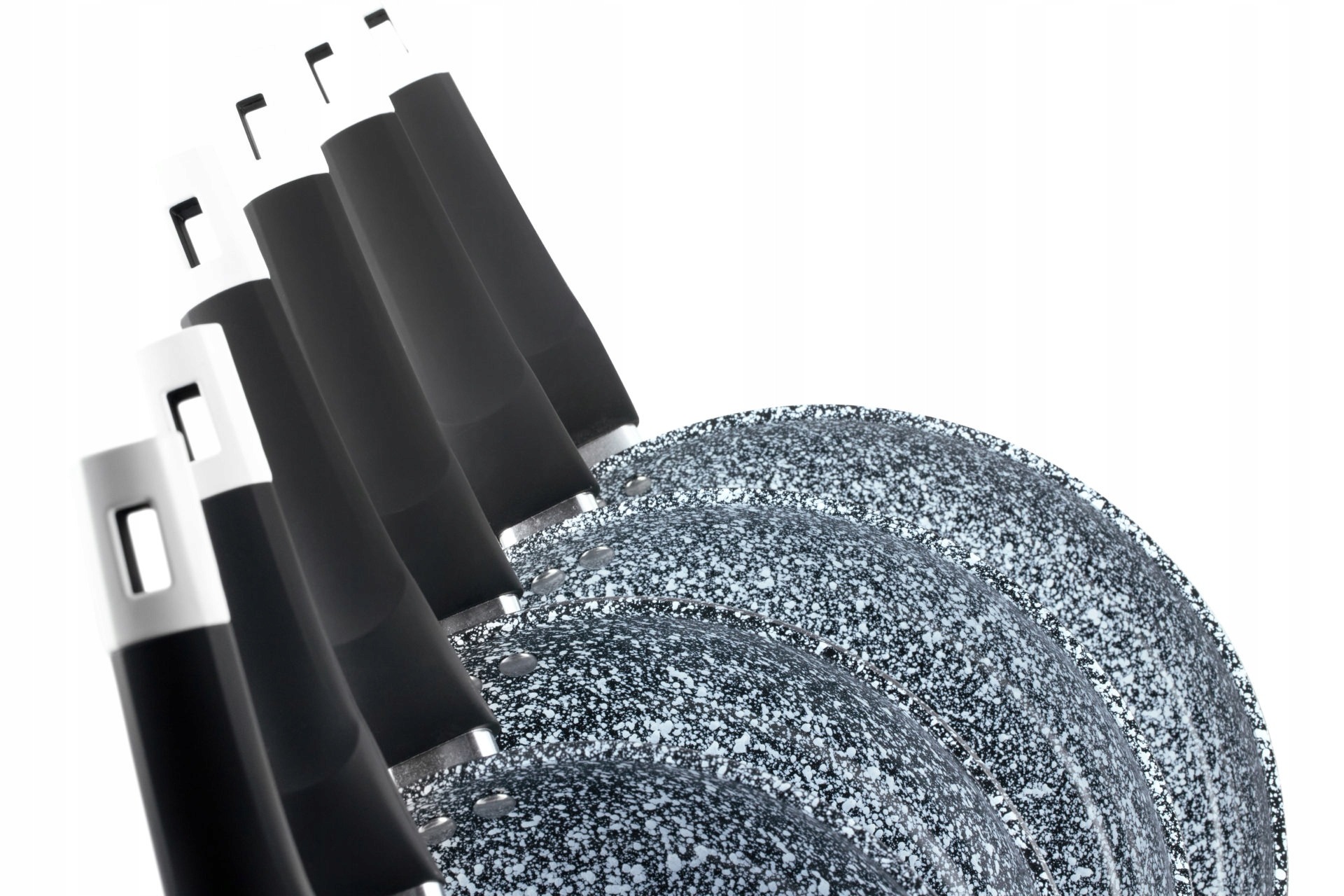 Patelnia GRANITOWA MARMURKOWA INDUKCJA GAZ 30CM