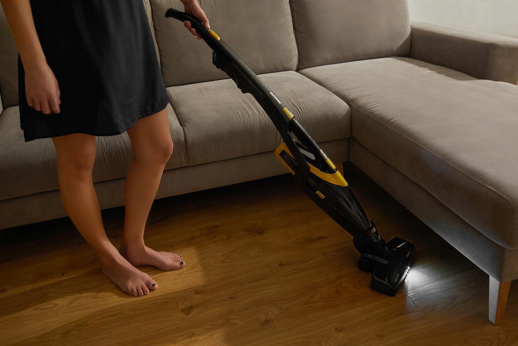 Odkurzacz pionowy SENCOR SVC0741YL 3w1 Funkcja Mop