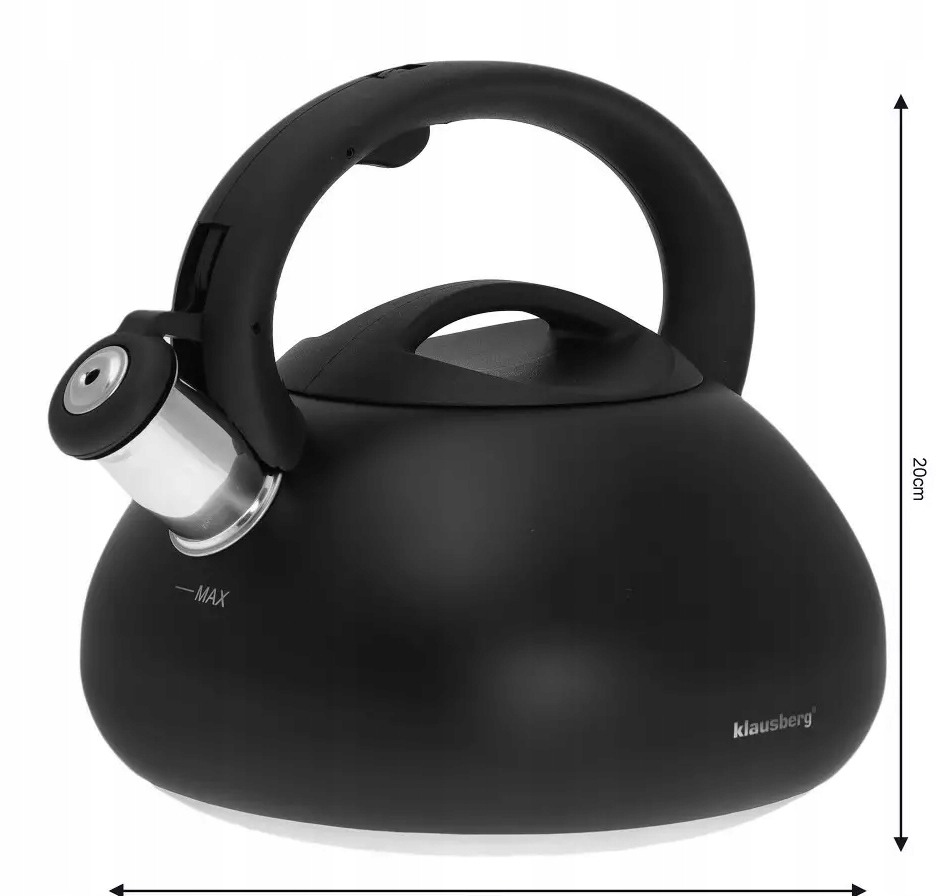 Czajnik stalowy z gwizdkiem 2,7L Indukcja 7368