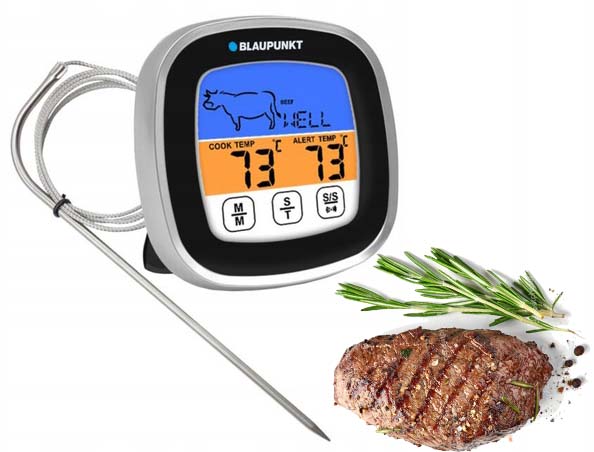 Termometr cyfrowy z sondą do mięs Blaupunkt FTM501