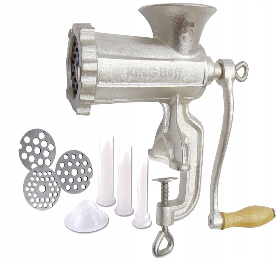 Maszynka żeliwna ręczna do mielenia mięsa 10