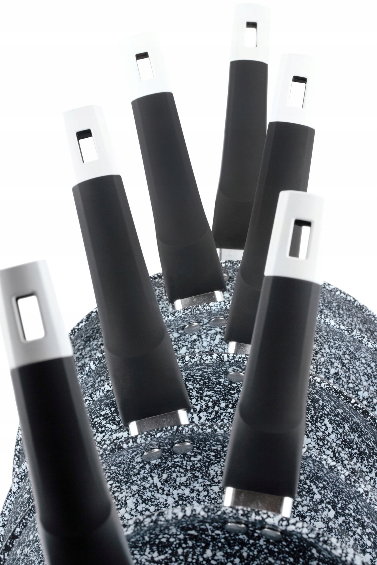 Patelnia GRANITOWA MARMURKOWA INDUKCJA GAZ 30CM