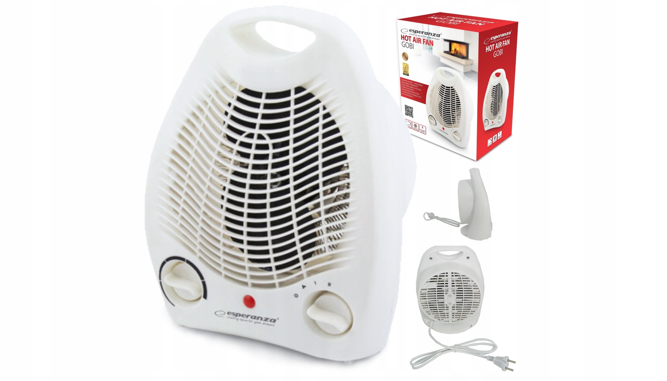 Termowentylator grzejnik elektryczny farelka 2000W