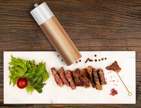 MŁYNEK RĘCZNY PIEPRZ SÓL MPM SMP7 BL BAMBUS