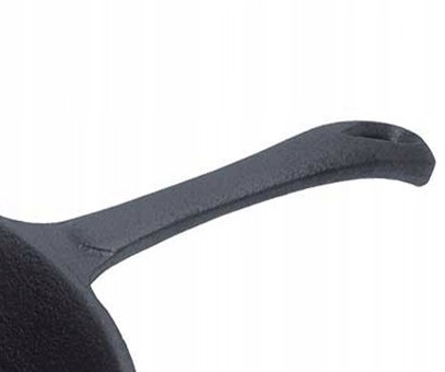 PATELNIA 25cm Żeliwna Ciężka 7557 INDUKCJA GAZ