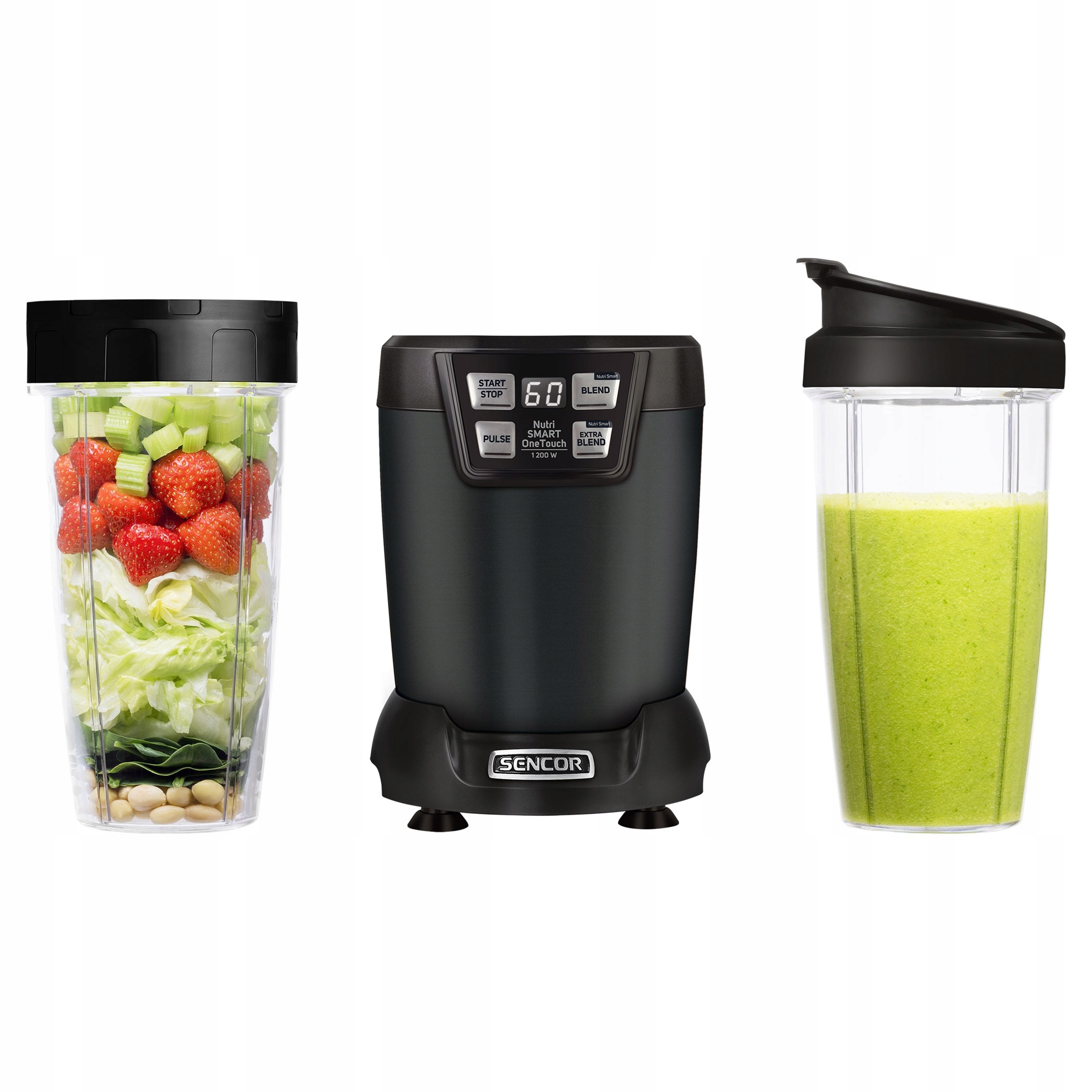 Blender Smoothie Sencor SNB6600BK 1200 W