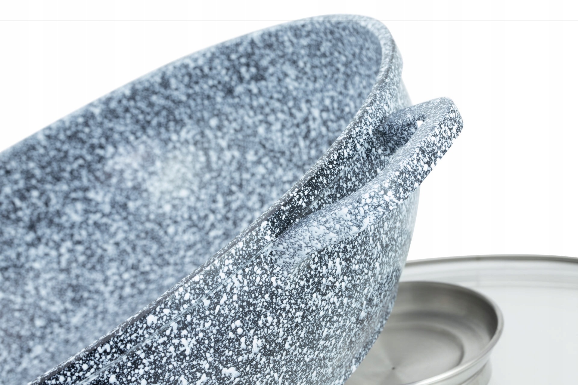Garnek granitowy brytfanna 5,5l indukcja 8042