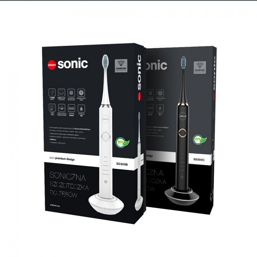 Szczoteczka elektryczna soniczna SD200C KOLORY