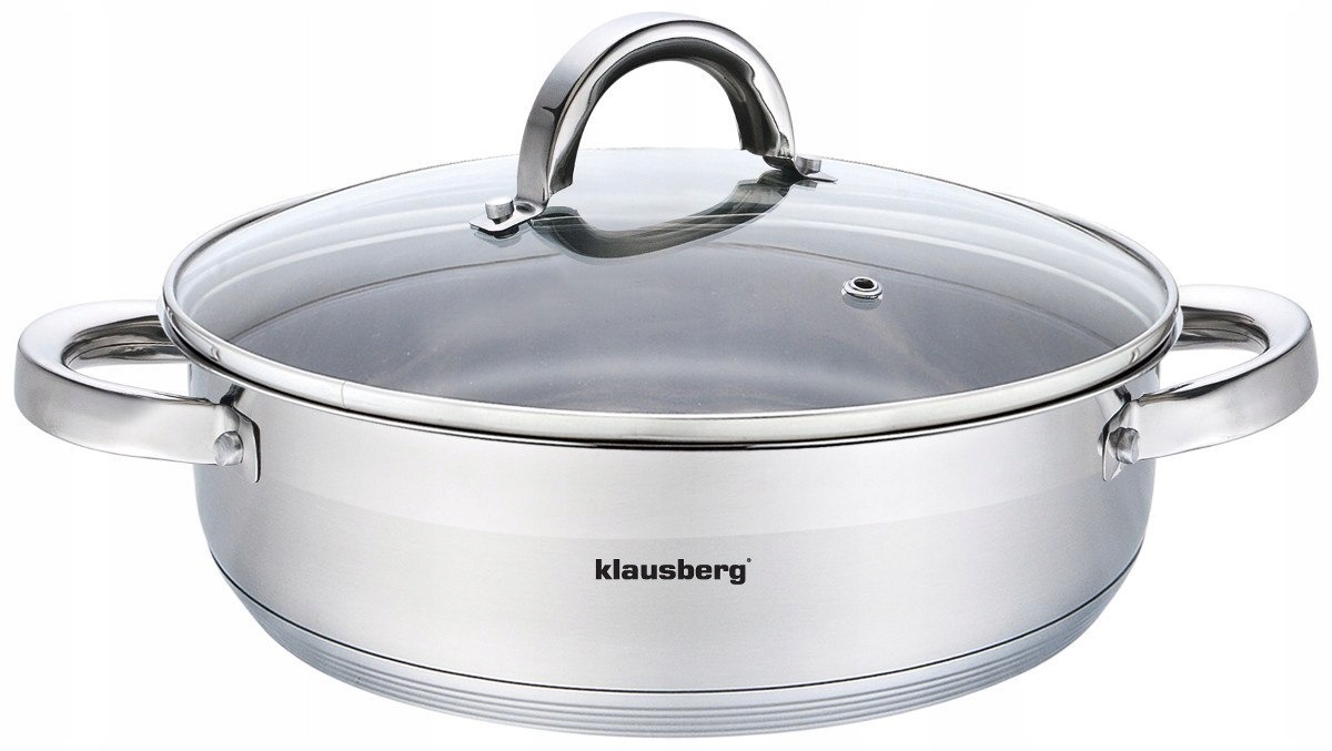 Garnek tradycyjny stalowy Klausberg 4,5l 26cm