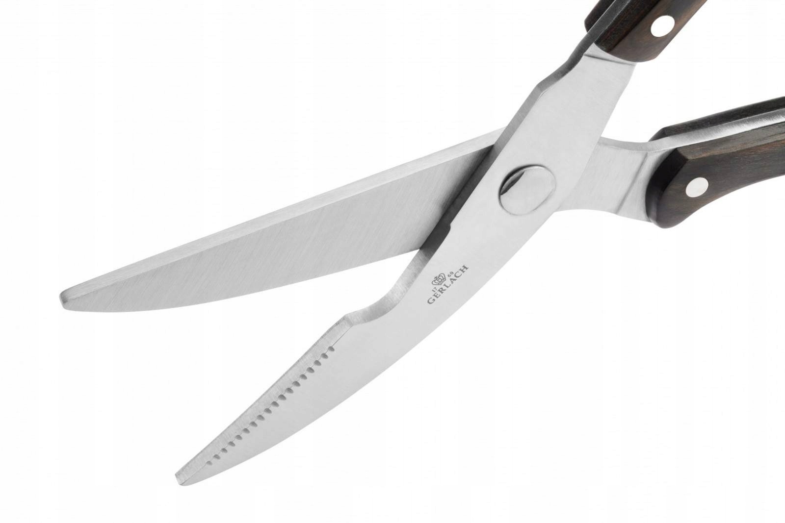 Nożyce kuchenne drewno do drobiu kurczaka Gerlach