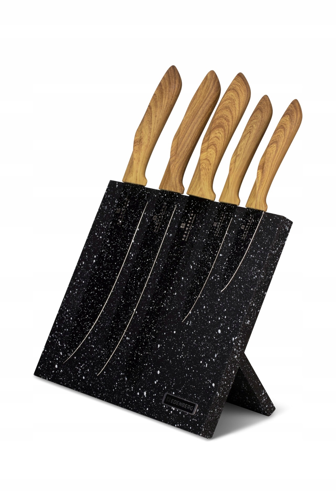 Komplet noży z listwą magnetyczną Edenberg eb 5 szt.